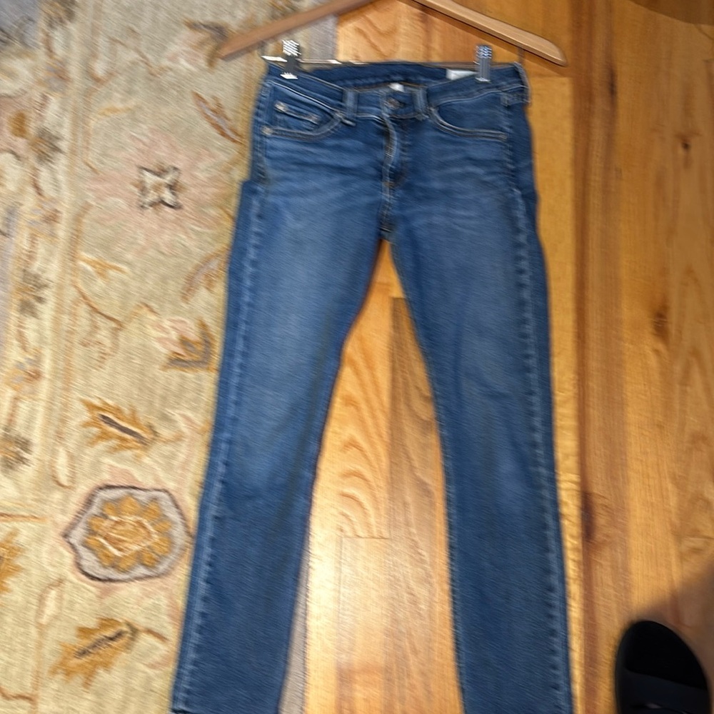 rag & bone cropped skinny jeans